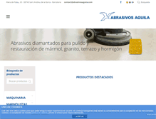 Tablet Screenshot of abrasivosaguila.com